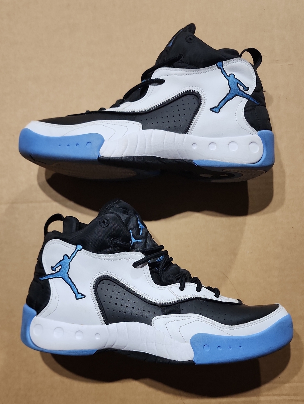 Nike Air Jordan Pro RX White University Blue Men's Size 11.5 Sneakers